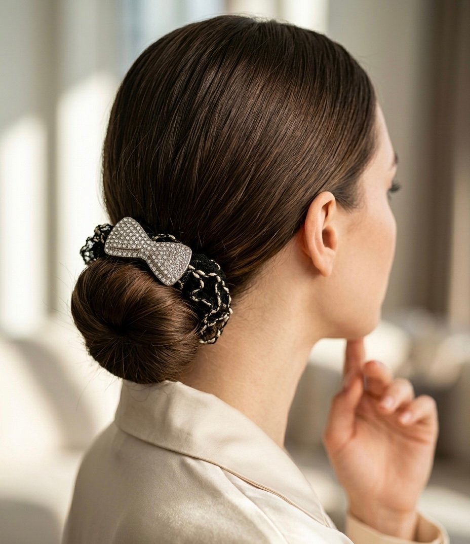 rhinestone bow hair rubber band | elegant crystal hair tie rhinestone bow hair rubber band | elegant crystal hair tie
